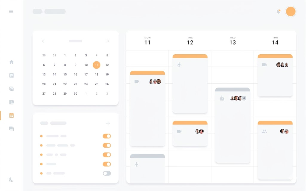 Business dashboard preview